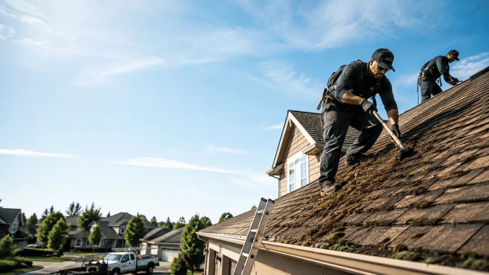 Roof Moss Removal in Weston, WV near me